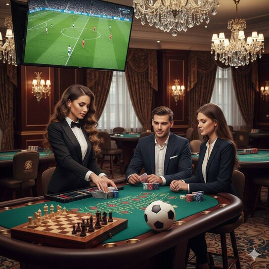 Grand Fortune Casino Lobby Image